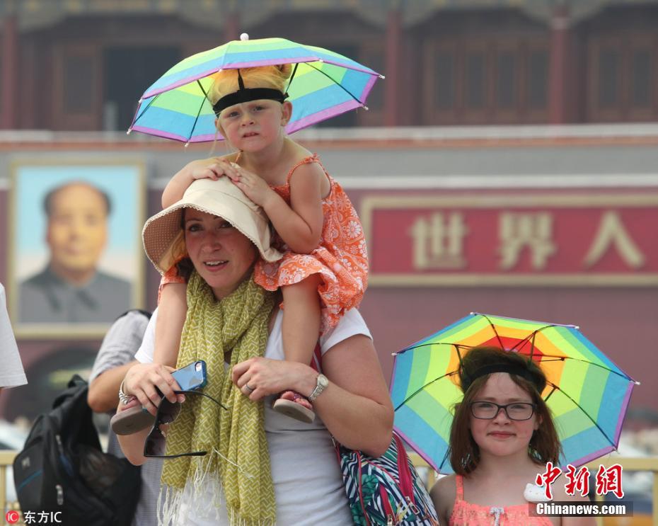 北京高温黄色预警 开启“铁板烧烤”模式