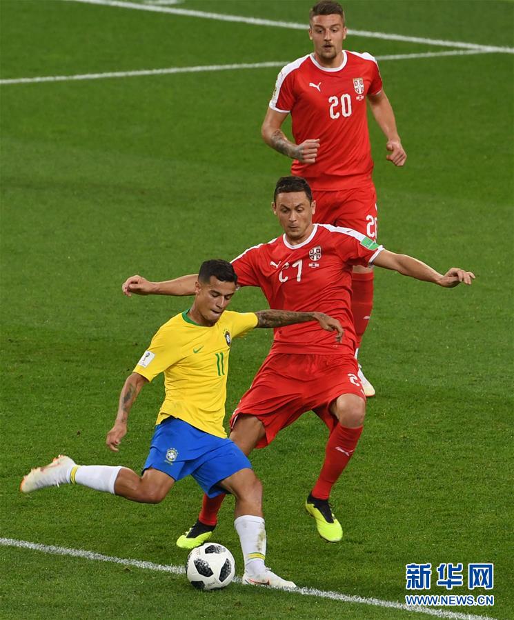 【世界杯】巴西队2比0战胜塞尔维亚队晋级十六强