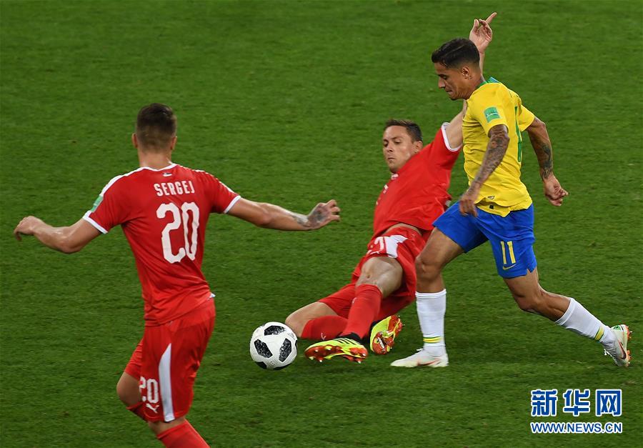 【世界杯】巴西队2比0战胜塞尔维亚队晋级十六强