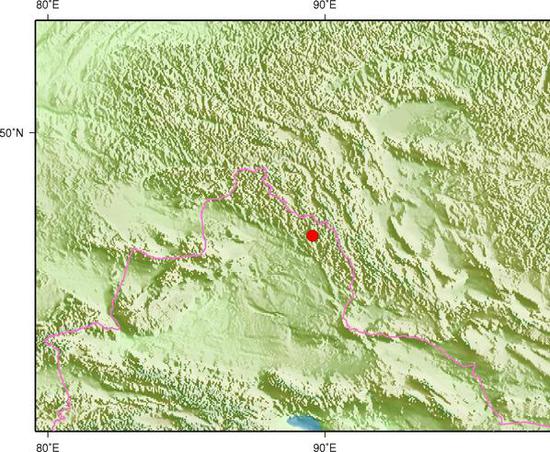 新疆阿勒泰富蕴县发生3.9级地震 震源深度6千米