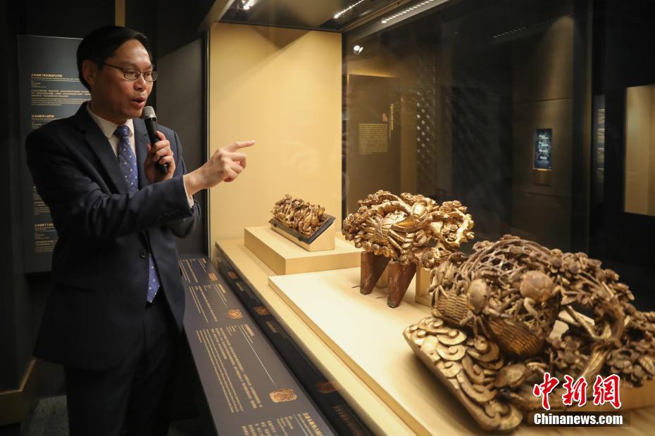 香港展出120套潮州木雕