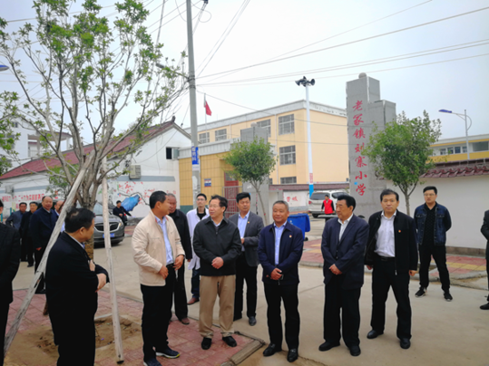 中国老区建设促进会副会长薛宝生一行到太康县调研